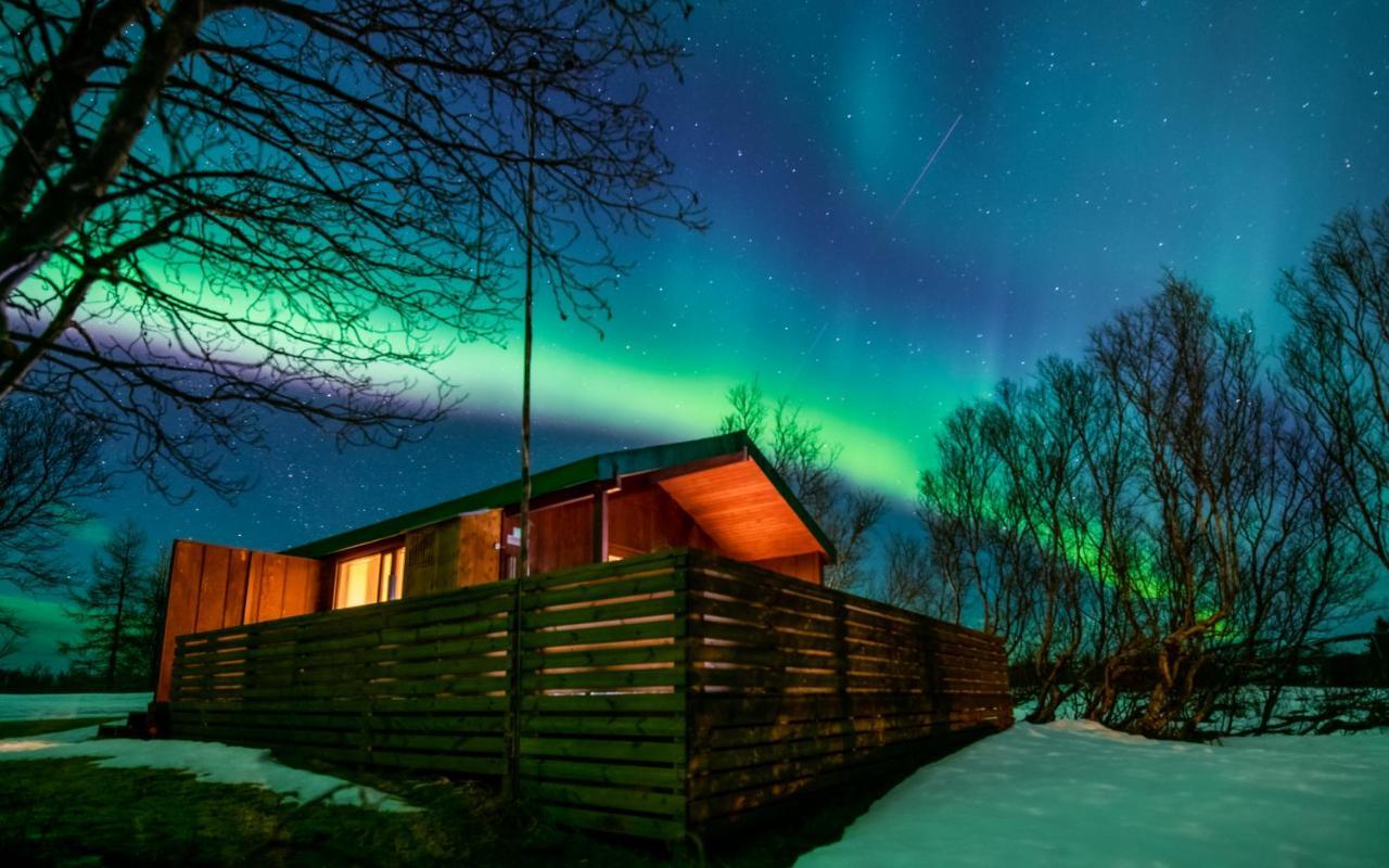 Cabin In The Lava. Near Husavik Skogar  Exterior foto