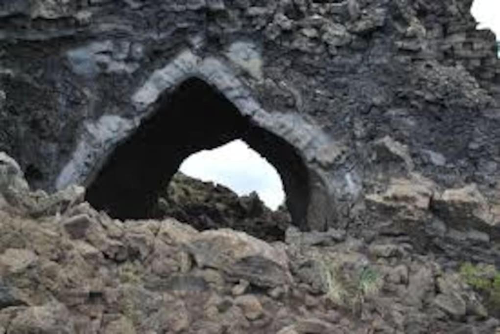 Villa Cabin In The Lava. Near Husavik Skogar  Exterior foto