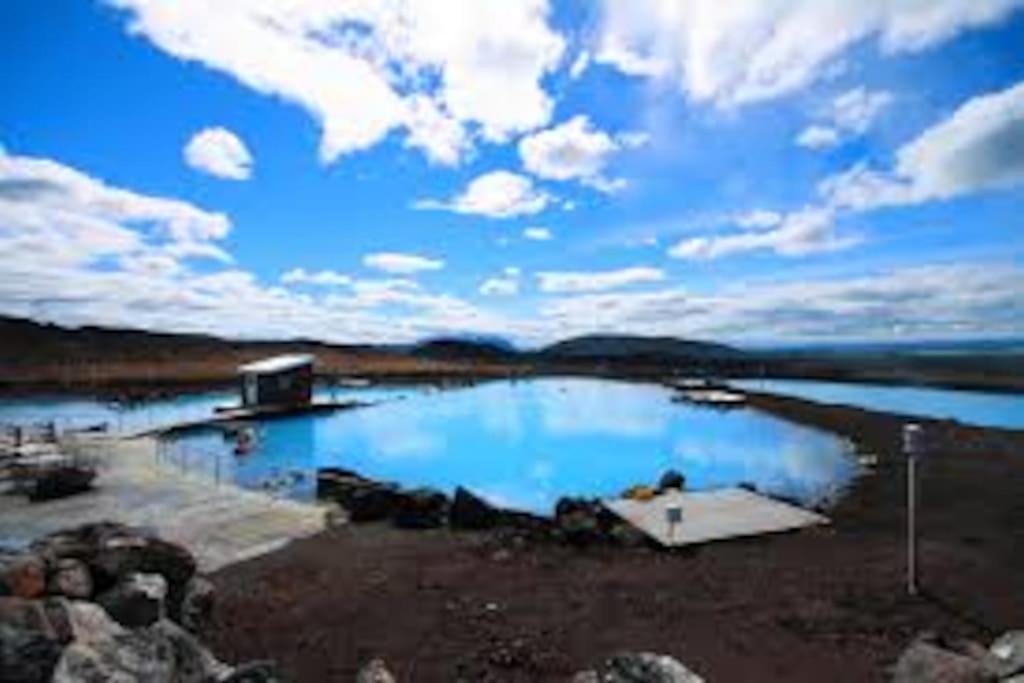 Villa Cabin In The Lava. Near Husavik Skogar  Exterior foto